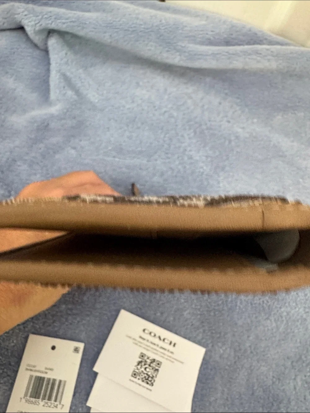 Coach Essential Crystal Signature Jacquard Slim Wallet
